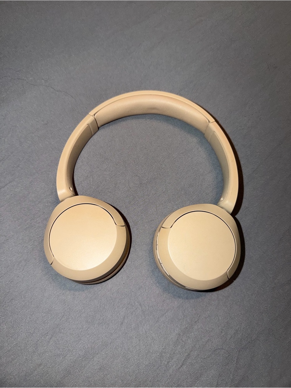 Sony On-Ear Headphones in Beige